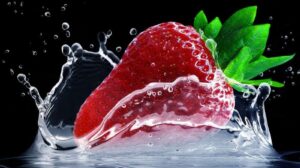 Desinfectar las fresas